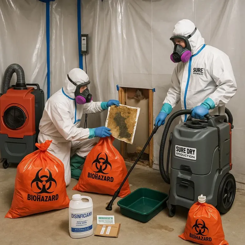 Contaminated Water Handling Protocols process in Ceiba, PR