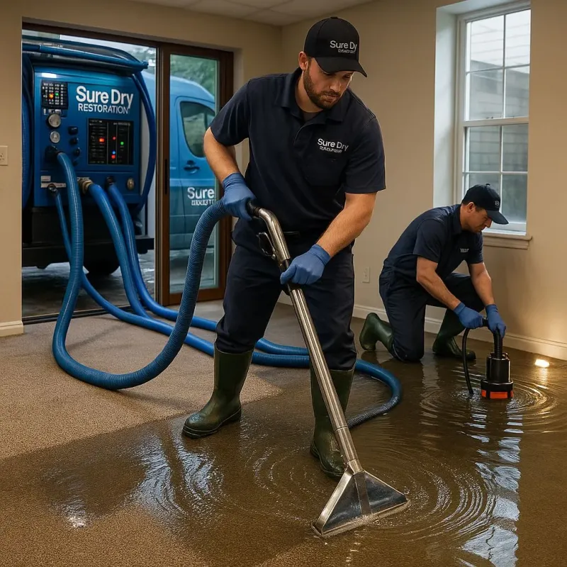 Water Extraction and Removal process in Ceiba, PR